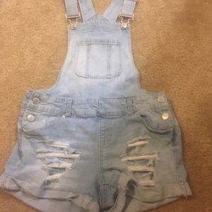 Ripped overalls